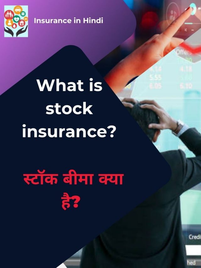 What is stock insurance?