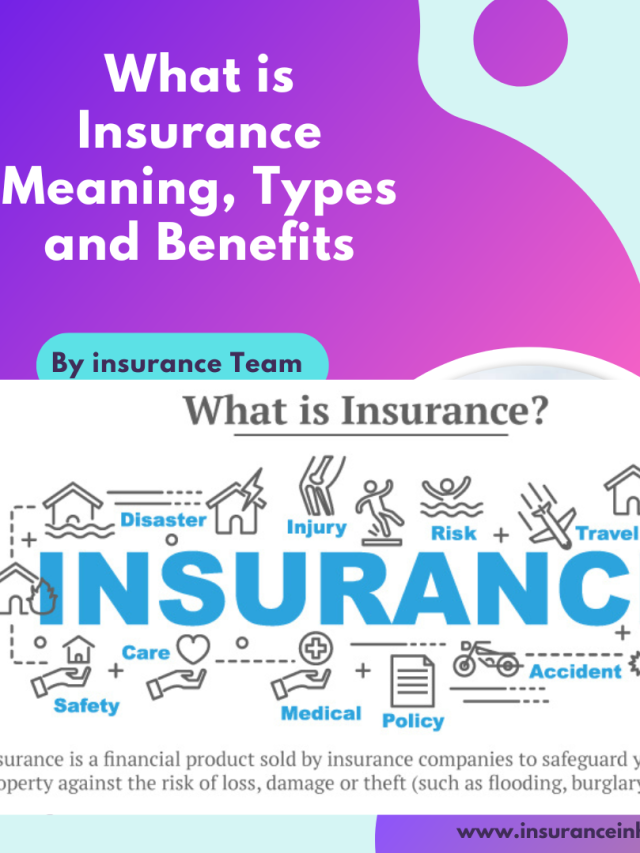 What is Insurance: Meaning, Types and Benefits