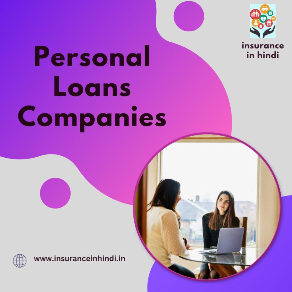 Personal Loans Companies